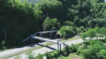 Karadeniz'in 'labirent üst geçitleri' şaşırtıyor