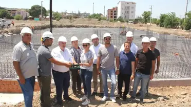 Kınık Gençlik Merkezinin temeli atıldı