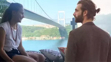 Burçin Terzioğlu ve İlker Kaleli'den hayranlarını heyecanlandıran fotoğraf