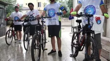 Öğretmene şiddete dikkat çekmek için 650 kilometre pedal çevirecekler