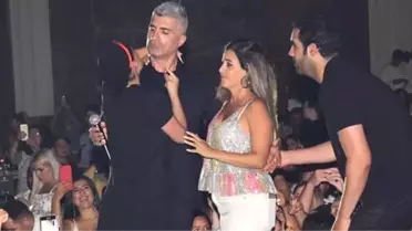 Kıbrıs'ta konser veren Özcan Deniz, kadınların ilgisinden zor anlar yaşadı