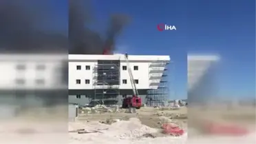 Isparta Kara Havacılık Okulu'ndaki yangın söndürüldü