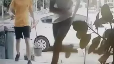 Kaymakamın oğlunun son anları kamerada