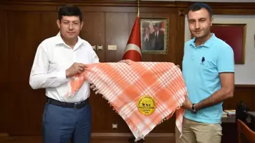 Yörüklerden Başkan Özcan'a ziyaret