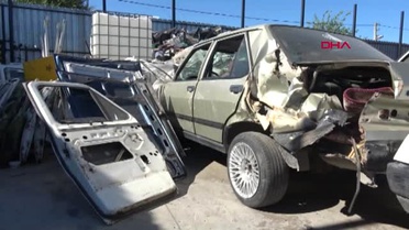 AYDIN Hurda otomobiller geçim kaynağı oldu