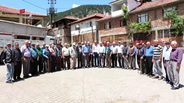 Kaymakam Pişkin, Aşağıkaya köyünü ziyaret etti
