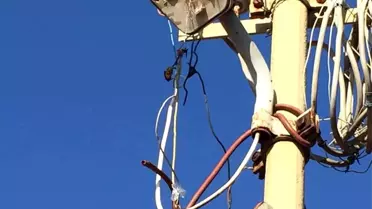 Elektrik direğinden düşüp hayatını kaybetti