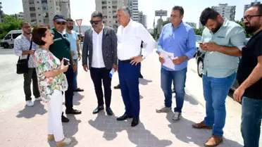 Türmenbaşı kavşağındaki yol yapım çalışması tamamlandı