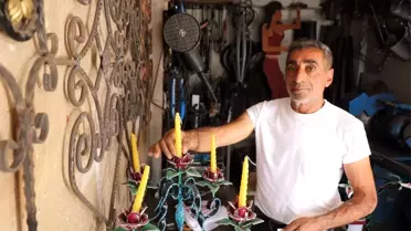 Hurdaları sanata dönüştürüyor