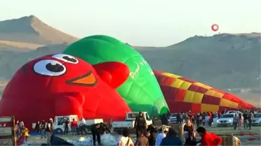 Kapadokya balon festivalinde muhteşem final