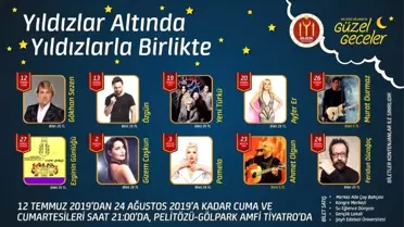Bilecik Belediyesi'nden 'Yıldızlar Altında Yıldızlarla Birlikte'