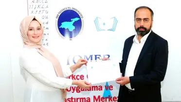 Rektör Şevli, kursiyerlere sertifika verdi