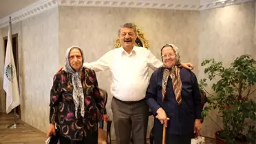 Başkan Akın misafirlerini ağırladı