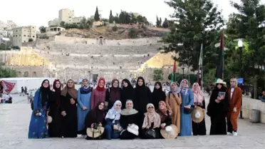 İlahiyat Fakültesi öğrencileri Ürdün'de