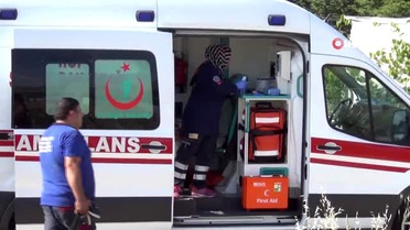 Kırıkkale'de trafik kazası: 2'si çocuk 6 yaralı