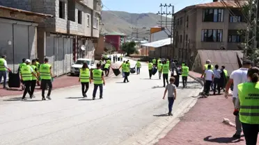 Yüksekova Belediyesinden çevre temizliği