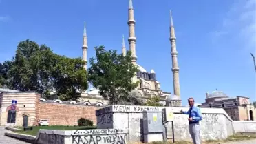 Selimiye Camisi'nde görüntü kirliliği