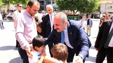 Adalet Bakanı Gül, şehit Ömer Halisdemir'in kabrini ziyaret etti (2)