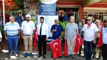 Demokrasi Şehidinin baba ocağına demokrasi yürüyüşü