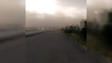 Kırıkkale'de sağanak ve dolu