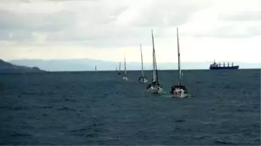 Altınpost efsanesinin izindeki yat kafilesi, Giresun Adası'na ulaştı