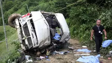 Giresun Valiliği'nden kaza açıklaması: 6 ölü, 5 yaralı