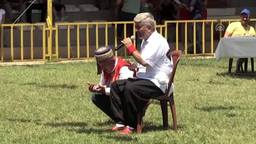 '15 Temmuz' anısına şalvar güreşi müsabakaları