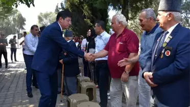 Nazilli'de şehit ve gaziler kabirleri başında anıldı