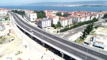 Yüzbaşılar Kavşağı'nda bağlantı yollarına sıra geldi