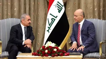 Irak Cumhurbaşkanı Salih, Filistin Başbakanı ile görüştü
