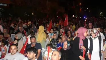 Kahta İlçesinde 15 Temmuz etkinliği