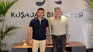 Akdoğan'dan Başkan Günel'e tebrik ziyareti
