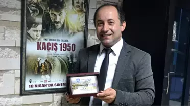 Bulgaristan'dan İhsan Taş'a 'Kaçış 1950' plaketi