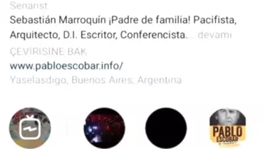 Pablo Escobar'ın Oğlu Pucca'yı Instagram'dan Takibe Aldı