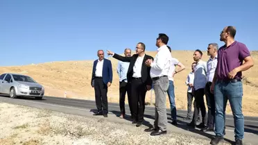 Ceylanpınar'da yapılacak Millet Bahçesi için inceleme yapıldı