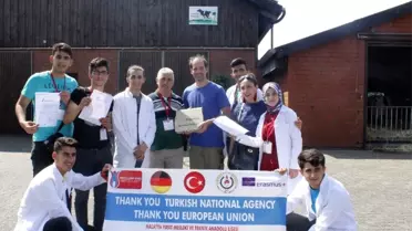 Fırat Tarım Meslek Lisesi AB Projesini başarı ile tamamladı