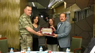 Garnizon Komutanı Albay Davut Balibaşa için veda yemeği düzenlendi