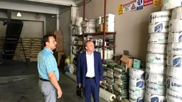Kaymakam Öner, Tarım Kredi Kooperatifini ziyaret etti