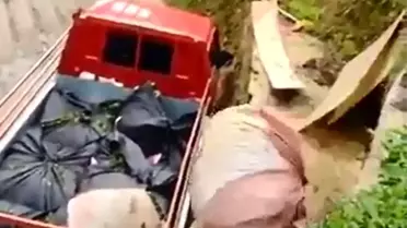 Rizeli'nin topladığı çayı kamyona yüklemek için bulduğu yöntem güldürdü
