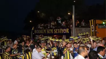 Bodrum ve Kuşadası'nda Fenerbahçe coşkusu