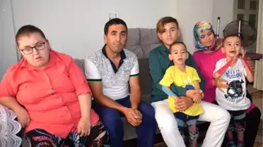 İkizleri ile birlikte 3 çocuğu engelli aile zor durumda