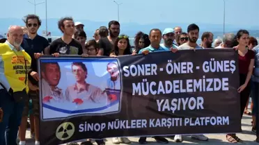 Sinop'ta boğularak ölen Soner, Öner ve Güneş anıldı