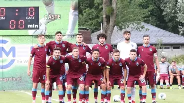 Trabzonspor oynadığı ilk hazırlık maçında golsüz berabere kaldı
