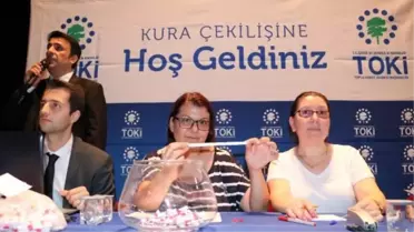 Çanakkale'de TOKİ konutları için kura heyecanı yaşandı