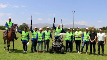Erzincan'da 'kurban yakalama timi' antrenmanlara başladı