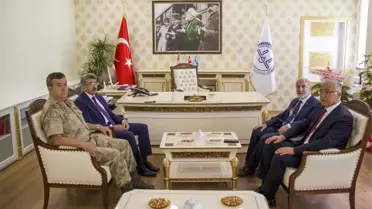 Müftü Keskin'e tebrik ziyaretleri
