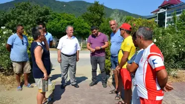 Kaymakam Çalık, Ocaklar'da incelemelerde bulundu