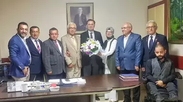STK'lardan Başhekim Özatik'e tebrik ve kutlama ziyareti