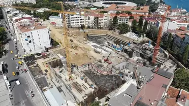 AKM'deki son durum havadan görüntülendi