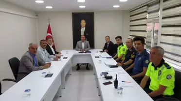 Merzifon'da trafik değerlendirme toplantısı